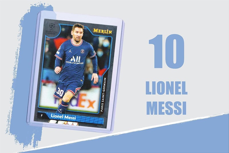 Chaser Lionel Messi (3) Assorted Soccer Cards &/or Sticker Cards Gift Pack - Image 3